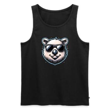 Se sentir Wombat-Tastic aujourd’hui - Wombat drôle - Débardeur bio Premium Homme - noir - Devant - Michal (187cm)