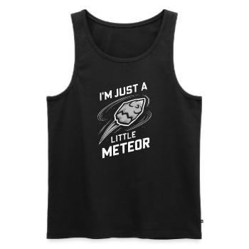 Stargazing And Meteor Shower Enthusiast - Männer Premium Bio Tank Top - Schwarz - Vorne - AI Model Male 178 light (178cm)