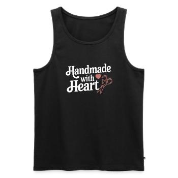 Cardmaker Scrapbooking Card Making Sets For - Men's Premium Organic Tank Top - black - Front - AI Model Male 178 light (178cm)