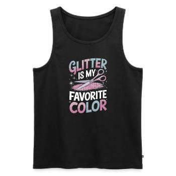 Cardmaker Scrapbooking Card Making Sets For - Men's Premium Organic Tank Top - black - Front - AI Model Male 178 light (178cm)