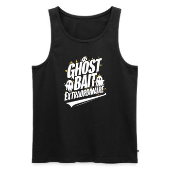 Ghost Bait Halloween Parapsychology Paranormal - Men's Premium Organic Tank Top - black - Front - Michal (187cm)