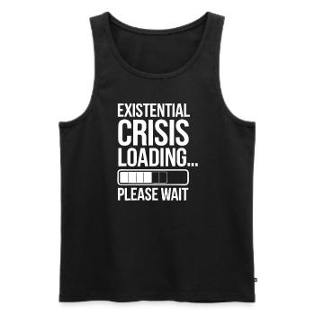 Understanding Psychology Mind and Behavior - Männer Premium Bio Tank Top - Schwarz - Vorne - Michal (187cm)