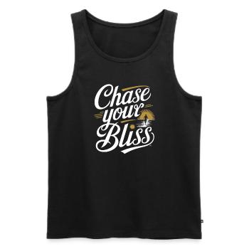 Emotional Healing Journey Towards Mindfulness and - Männer Premium Bio Tank Top - Schwarz - Vorne - AI Model Male 178 light (178cm)