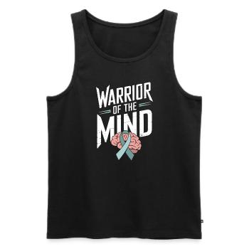 Honor Veterans Day with Patriotism and Military - Männer Premium Bio Tank Top - Schwarz - Vorne - AI Model Male 178 light (178cm)
