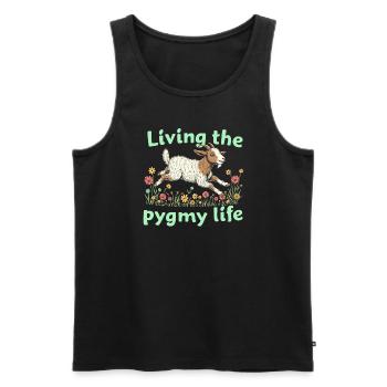 Diy-pilz-enthusiasten Heim-pilzzucht - Männer Premium Bio Tank Top - Schwarz - Vorne - Michal (187cm)