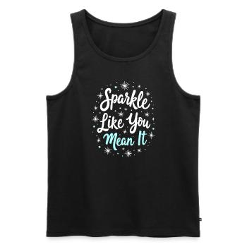 Frühjahrsputz-enthusiasten, Neuanfang Und - Männer Premium Bio Tank Top - Schwarz - Vorne - AI Model Male 178 light (178cm)