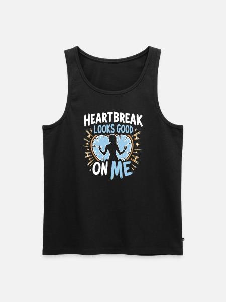 separation empowerment, self-love, new beginnings - Men's Premium Organic Tank Top - black