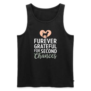 Freiwillige Tierrettung Animal Shelter Heroes - Männer Premium Bio Tank Top - Schwarz - Vorne - Michal (187cm)