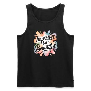 Creative Hobby For Beginners In The - Men's Premium Organic Tank Top - black - Front - AI Model Male 178 light (178cm)