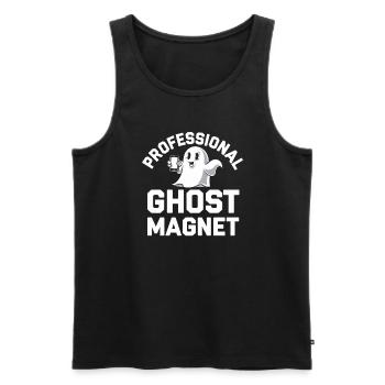 Dating Disaster Comedy Funny Fails - Men's Premium Organic Tank Top - black - Front - AI Model Male 178 light (178cm)