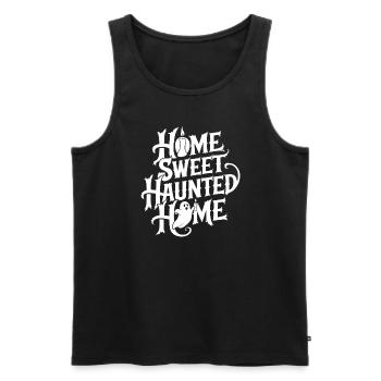 Witchy Home Decorators Mystical Interiors - Men's Premium Organic Tank Top - black - Front - AI Model Male 178 light (178cm)