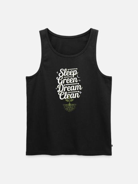 Sleep Hygiene Enthusiasts, Restful Nights, - Men's Premium Organic Tank Top - black