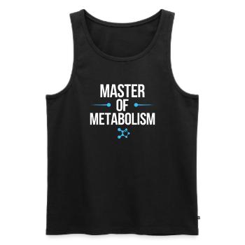 Medical Science Für Endokrinologie - Männer Premium Bio Tank Top - Schwarz - Vorne - AI Model Male 178 light (178cm)