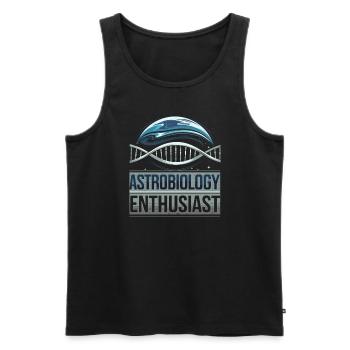 Astrobiology Space Exploration Extraterrestrial - Männer Premium Bio Tank Top - Schwarz - Vorne - AI Model Male 178 light (178cm)