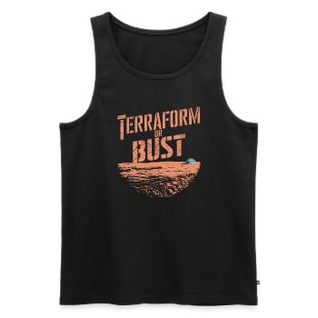 Astrobiology Space Exploration Extraterrestrial - Männer Premium Bio Tank Top - Schwarz - Vorne - AI Model Male 178 light (178cm)