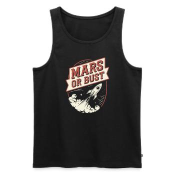 Astrobiology Space Exploration Extraterrestrial - Männer Premium Bio Tank Top - Schwarz - Vorne - AI Model Male 178 light (178cm)