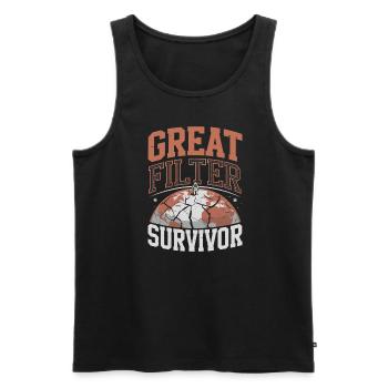 Astrobiology Space Exploration Extraterrestrial - Männer Premium Bio Tank Top - Schwarz - Vorne - AI Model Male 178 light (178cm)