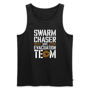 Bienenentfernungsspezialist Live Swarm Rescue - Männer Premium Bio Tank Top - Schwarz - Vorne - Michal (187cm)