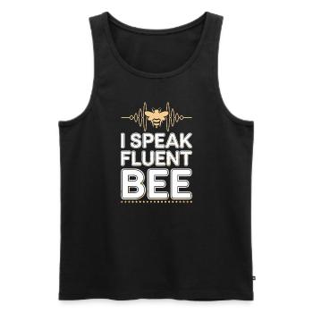 Bienenentfernungsspezialist Live Swarm Rescue - Männer Premium Bio Tank Top - Schwarz - Vorne - Michal (187cm)