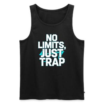 Music Produzent 808 Bass Hip-hop Beatmaker - Männer Premium Bio Tank Top - Schwarz - Vorne - AI Model Male 178 light (178cm)