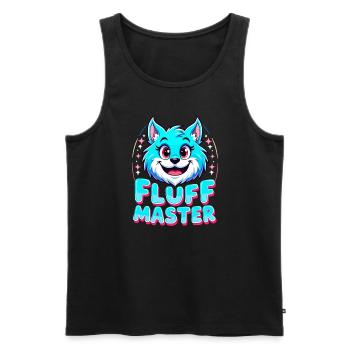 À la poursuite de Purry Fandom Costume Performance - Débardeur bio Premium Homme - noir - Devant - Michal (187cm)
