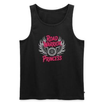 Women In Trucking Female Trucker Pride - Débardeur bio Premium Homme - noir - Devant - AI Model Male 178 light (178cm)