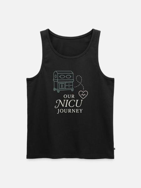 Neonatalafdeling Forældre Stolthed Præemie Kriger Nyfødt - Herre Premium økologisk tanktop - sort
