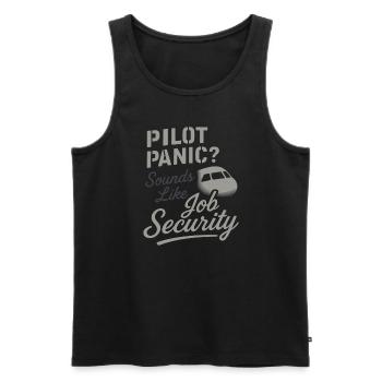 Aviation Mechanic Faa Humor Aircraft Technician - Männer Premium Bio Tank Top - Schwarz - Vorne - AI Model Male 178 light (178cm)