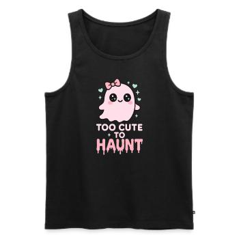 Kawaii Horreur Effrayant Mignon Pastel Goth Doux Effrayant - Débardeur bio Premium Homme - noir - Devant - Michal (187cm)