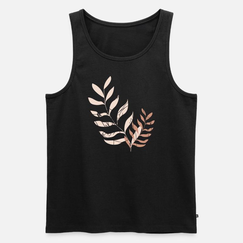 Studentin - Männer Premium Bio Tank Top - Schwarz