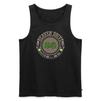 Vatertag - Heaven Drive - Männer Premium Bio Tank Top - Schwarz - Vorne - AI Model Male 178 light (178cm)
