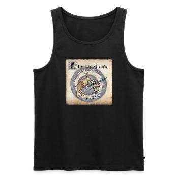 The Final Cut - Men's Premium Organic Tank Top - black - Front - AI Model Male 178 light (178cm)