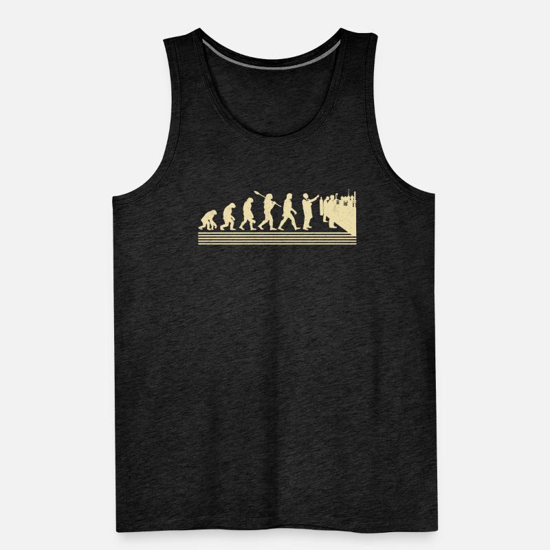 Labortechniker Evolution Männer Premium Bio Tank Top