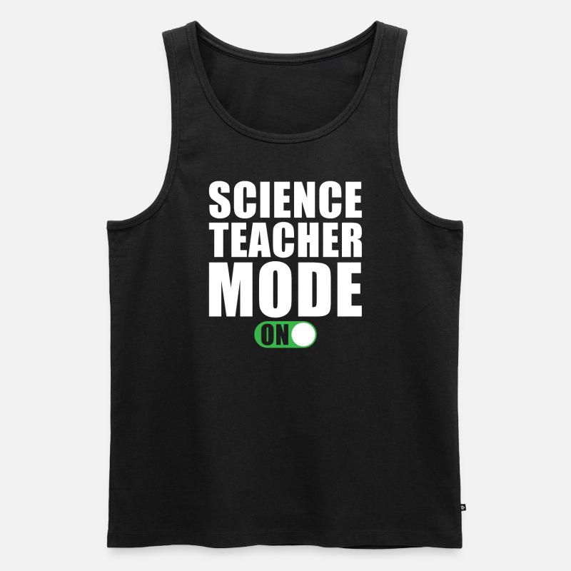 Mode Professeur de sciences An - Débardeur bio Premium Homme - noir
