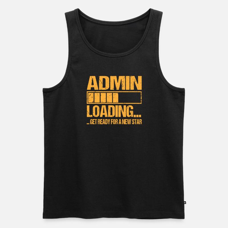 Admin loading Admin Training - Men's Premium Organic Tank Top - black