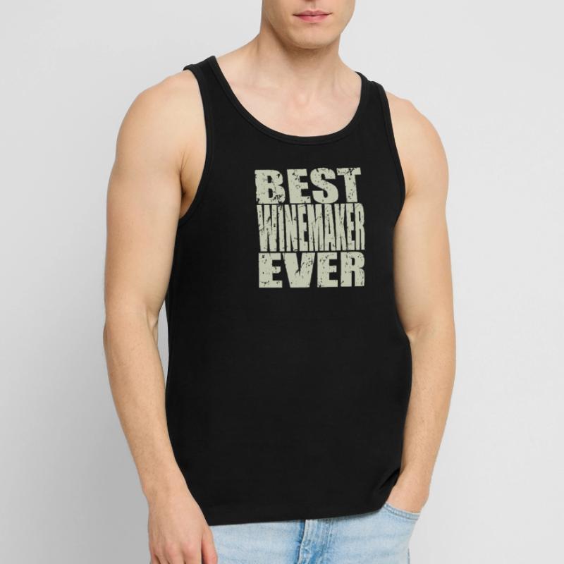 Best Winemaker ever Winemaker Gift Men's Premium Organic Tank Top