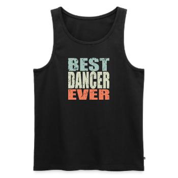 Best Tänzer ever Tänzer Geschenk - Männer Premium Bio Tank Top - Schwarz - Vorne - AI Model Male 178 light (178cm)