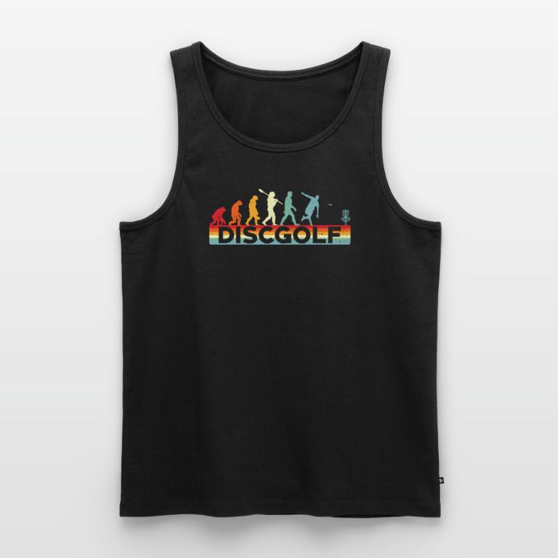 Discgolf Evolution Discgolf Männer Premium Bio Tank Top