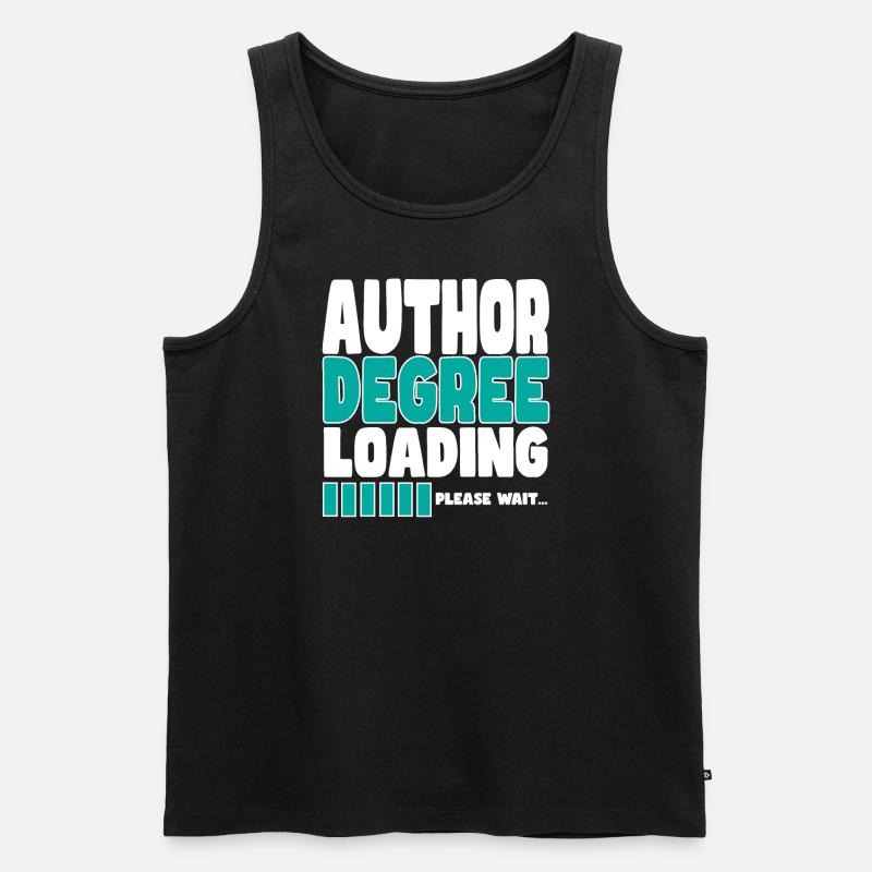 Author invites training - Men's Premium Organic Tank Top - black