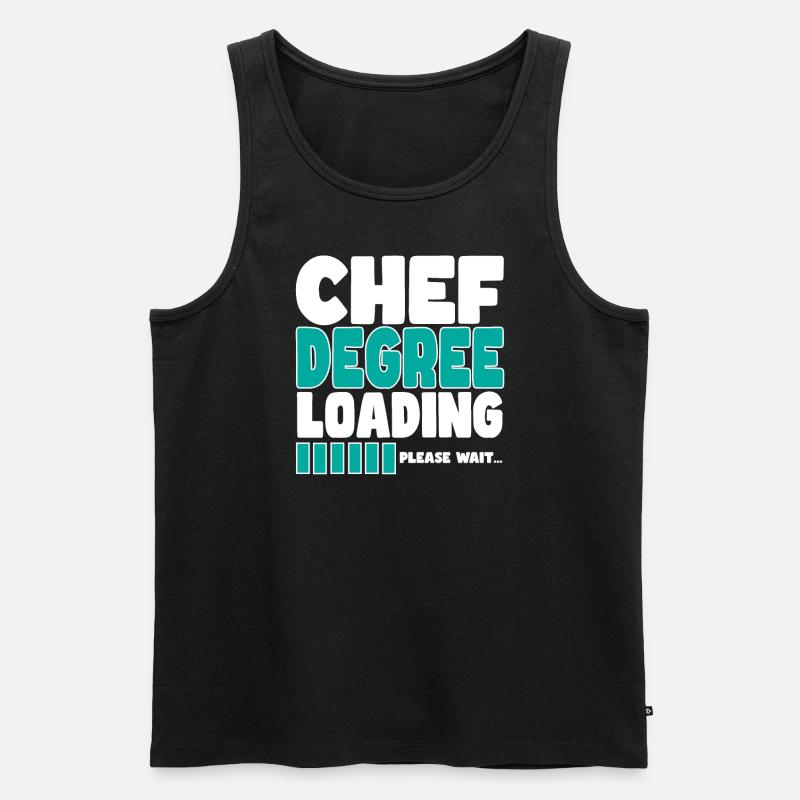 Chef invites training - Men's Premium Organic Tank Top - black