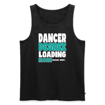 Dancer invites training - Men's Premium Organic Tank Top - black - Front - Michal (187cm)