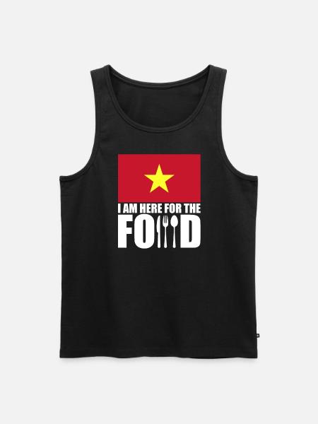 Vietnam holiday trip souvenir - Men's Premium Organic Tank Top - black