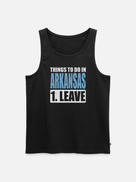 Arkansas Memes - Men's Premium Organic Tank Top - black