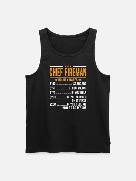 Cheffeuerer salaire horaire - Débardeur bio Premium Homme - noir
