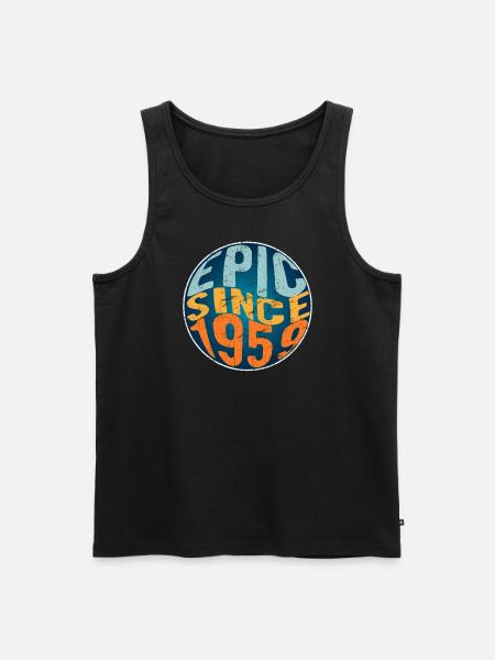 Epic since 1959 - Men's Premium Organic Tank Top - black