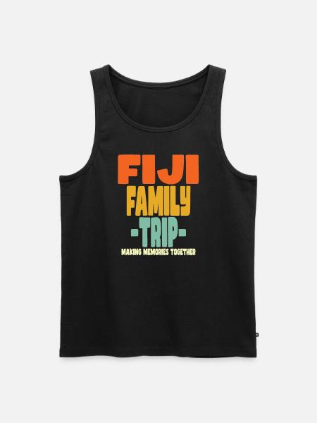 Fiji Family Trip Holidays - Men's Premium Organic Tank Top - black
