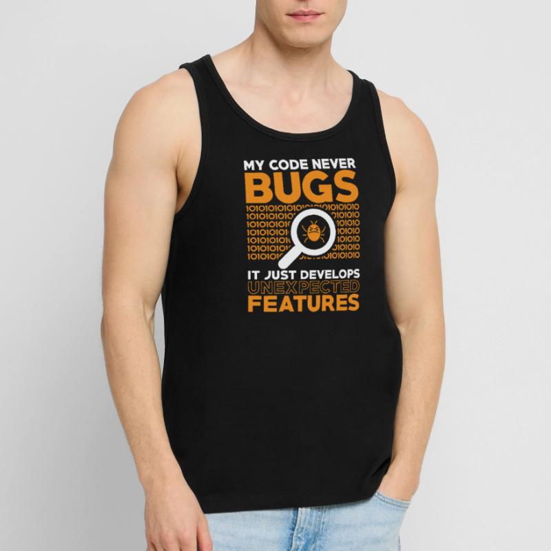 Code Codeur Programmeur Développeur Codeur Débardeur bio Premium Homme