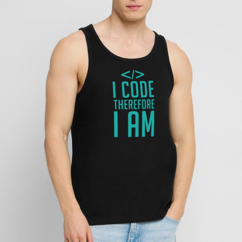 Code Codeur Programmeur Développeur Codeur Débardeur bio Premium Homme