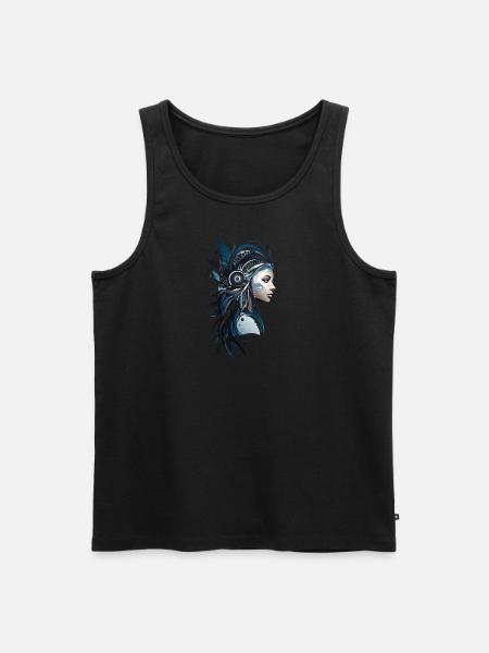 Chef de tribu - Débardeur bio Premium Homme - noir