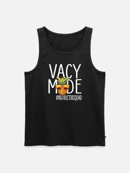 Instructeur Vacances Vacy Mode Instructeurescouade - Débardeur bio Premium Homme - noir
